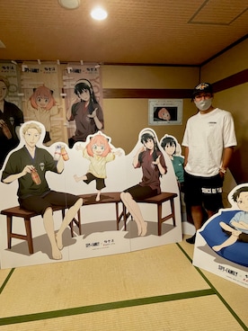 「RATS（ラッツ）のアイテム」を使った、たけまるさん（メンズ・184cm）の夏コーディネート