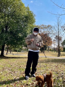 「is-ness（イズネス）のアイテム（パンツ）」を使った、kenken さん（メンズ・172cm）の秋コーディネート