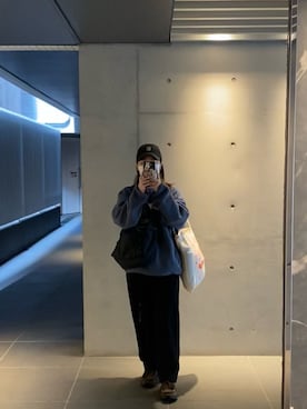 「GAP（ギャップ）のアイテム（トップス）」を使った、yukihoさん（レディース・151cm）の冬コーディネート