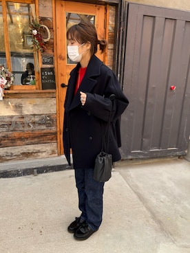 ikumi＊さん（レディース・159cm）の冬コーディネート