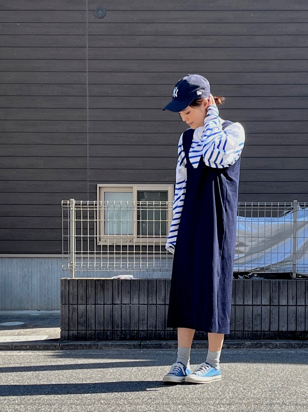 【極美品】HOLIDAY✳︎ラッセルボーダービッグトップス HOLIDAY（ホリデイ）の「RUSSELL BORDER BIG TOPS ラッセル