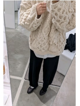 ikumi*さん(レディース・159cm)の冬コーディネート