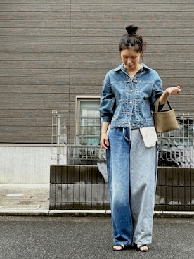 「アイテム（サンダル）」を使った、ikumi＊さん（レディース・160cm）の秋コーディネート