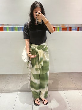 「アイテム（ルームウェア）」を使った、ikumi＊さん（レディース・160cm）の夏コーディネート