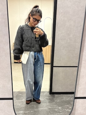 「Lee（リー）のアイテム」を使った、ikumi＊さん（レディース・160cm）の秋コーディネート