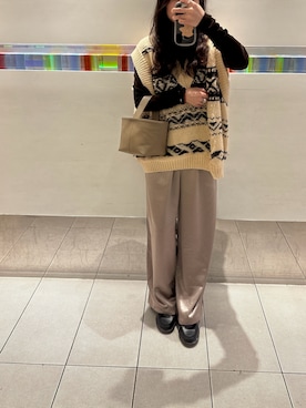 「LIAN（リアン）のアイテム」を使った、ikumi＊さん（レディース・160cm）の秋コーディネート