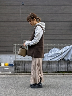 ikumi＊さん（レディース・159cm）の冬コーディネート