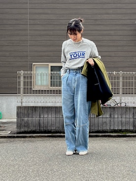 「HELIOPOLE（エリオポール）のアイテム」を使った、ikumi＊さん（レディース・159cm）の春コーディネート