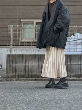 ikumi＊さん（レディース・159cm）の冬コーディネート