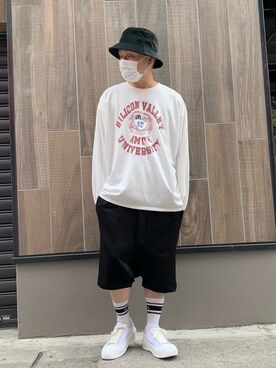 Koutaro Makitaさん（メンズ・168cm）の夏コーディネート