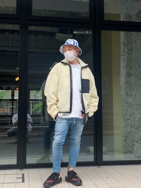 ボアジャケット のメンズ人気ファッションコーディネート Wear