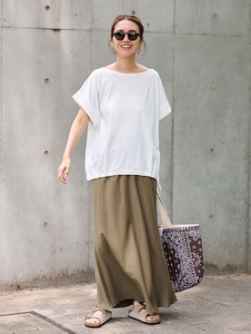 tomoさん（レディース・165cm）の夏コーディネート