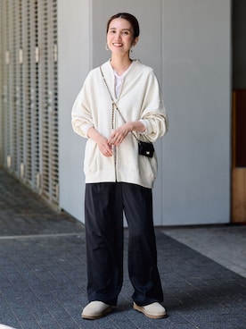 「FRAMeWORK（フレームワーク）のアイテム」を使った、tomoさん（レディース・165cm）の夏コーディネート