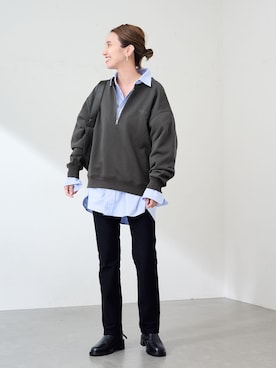 「LE TALON（ルタロン）のアイテム」を使った、tomoさん（レディース・165cm）の秋コーディネート