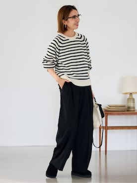 「アイテム（その他シューズ）」を使った、tomoさん（レディース・165cm）の秋コーディネート