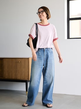 「リバーシブル」｜tomoさん（レディース・165cm）の春コーディネート