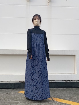 「Green　Parks（グリーンパークス）のアイテム」を使った、ク ル ミさん（レディース・152cm）の秋コーディネート