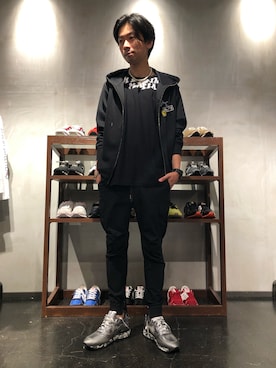 「1piu1uguale3 RELAX（ウノピュウノウグァーレトレリラックス）のアイテム（カーゴパンツ）」を使った、izakazuさん（メンズ・178cm）の夏コーディネート