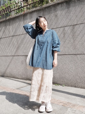 ChiChiさん（レディース・149cm）の夏コーディネート