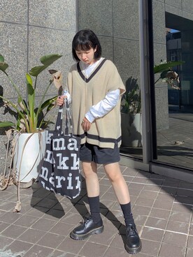 ChiChiさん（レディース・149cm）の冬コーディネート