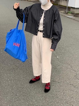 yuさん（レディース・156cm）の秋コーディネート