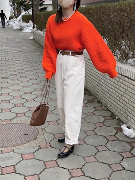 yuさん（レディース・156cm）の春コーディネート