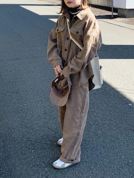 yuさん（レディース・156cm）の秋コーディネート