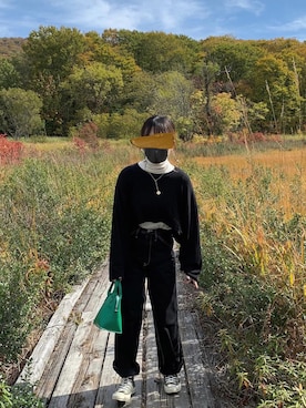 yuさん（レディース・156cm）の秋コーディネート