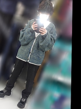 「アイテム（スーツパンツ）」を使った、おがぱんさん（レディース・154cm）の春コーディネート