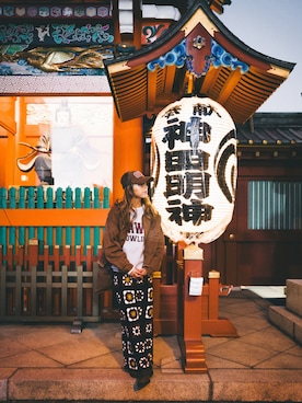 「Ungrid（アングリッド）のアイテム」を使った、階上実穂さん（レディース・158cm）の春コーディネート