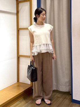 ゆうきさん(レディース・165cm)の夏コーディネート