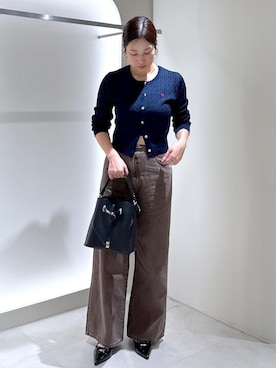 「キャミソール」｜ゆうきさん（レディース・165cm・30代）の秋コーディネート