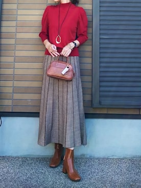 miho🅰ニコさん(レディース・165cm)の秋コーディネート