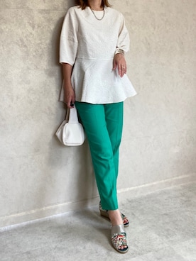 miho🅰ニコさん（レディース・165cm）の夏コーディネート