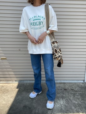 「Lepidos（レピドス）のアイテム」を使った、miho🅰ニコさん（レディース・165cm）の春コーディネート