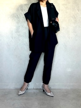 「aquagarage（アクアガレージ）のアイテム」を使った、miho🅰ニコさん（レディース・165cm）の秋コーディネート