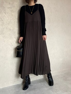 miho🅰ニコさん（レディース・165cm）の冬コーディネート