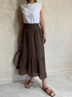 miho🅰ニコさん（レディース・165cm）の夏コーディネート