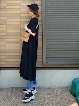 「BRADY」｜「アイテム（アクセサリー）」を使った、miho🅰ニコさん（レディース・165cm）の夏コーディネート