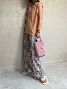 miho🅰ニコさん（レディース・165cm）の夏コーディネート