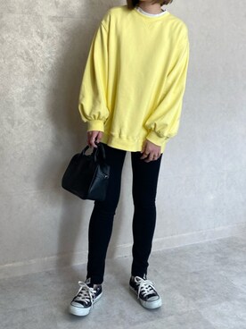 「RUGGEDWORKS（ラゲッドワークス）のアイテム」を使った、miho🅰ニコさん（レディース・165cm）の春コーディネート