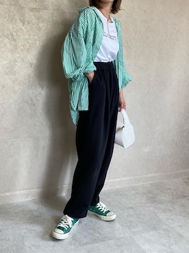 miho🅰ニコさん(レディース・165cm)の春コーディネート
