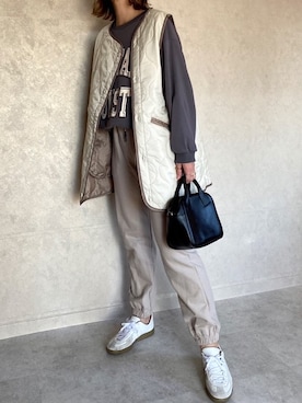 「ALLUMER（アリュメール）のアイテム」を使った、miho🅰ニコさん（レディース・165cm）の冬コーディネート