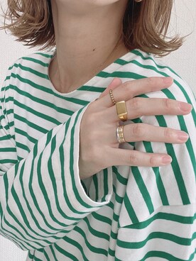 miho🅰ニコさん（レディース・165cm）の春コーディネート