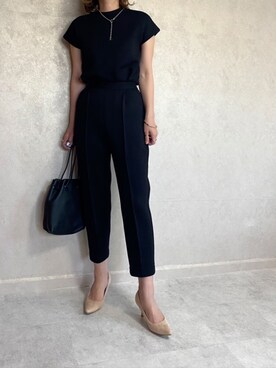 「UR'S（ユアーズ）のﾀﾞﾝﾎﾞｰﾙｺｸｰﾝﾊﾟﾝﾂ（その他パンツ）」を使った、miho🅰ニコさん（レディース・165cm）の春コーディネート