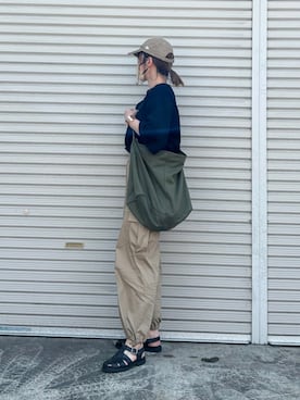 「GALLEST」｜miho🅰ニコさん（レディース・165cm）の春コーディネート