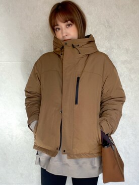 「URBAN RESEARCH Sonny Label（アーバンリサーチサニーレーベル）のアイテム（ダウンジャケット/コート）」を使った、miho🅰ニコさん（レディース・165cm）の冬コーディネート