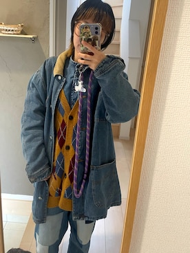 「アイテム（その他トップス）」を使った、ちっちさん（レディース・158cm・20代）の冬コーディネート
