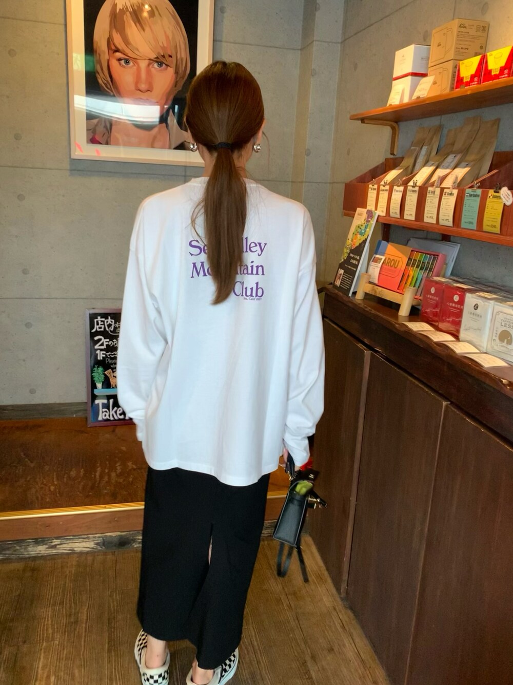 SEA（シー）の「Seavalley Mountain Club バックプリント L/S ポケット