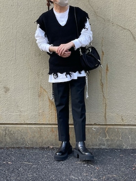 yuiさん（レディース・155cm）の冬コーディネート